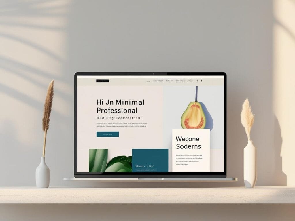 create the image of a website with a large side bar ad on the sidebar running on the right